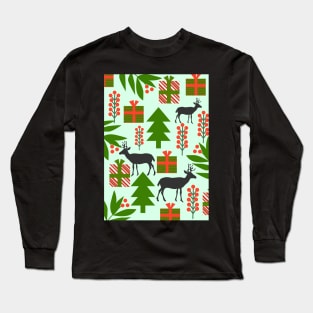 Deer and Christmas gifts Long Sleeve T-Shirt